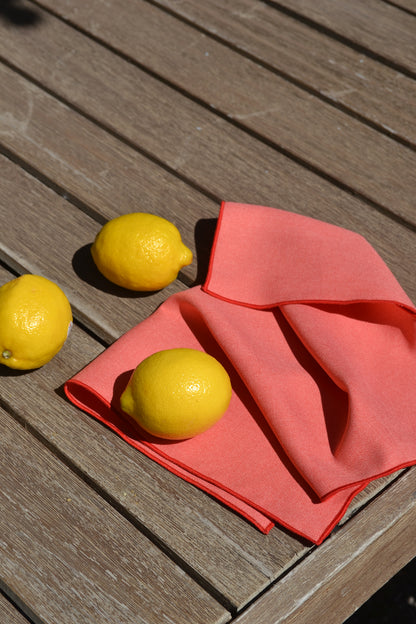 SERVILLETA CORAL-ROJO