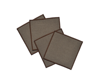 PORTA VASOS CON BORDADO