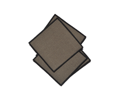 PORTA VASOS CON BORDADO