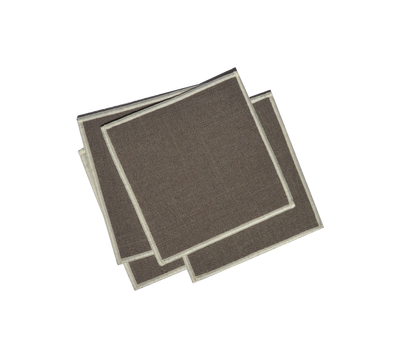 PORTA VASOS CON BORDADO