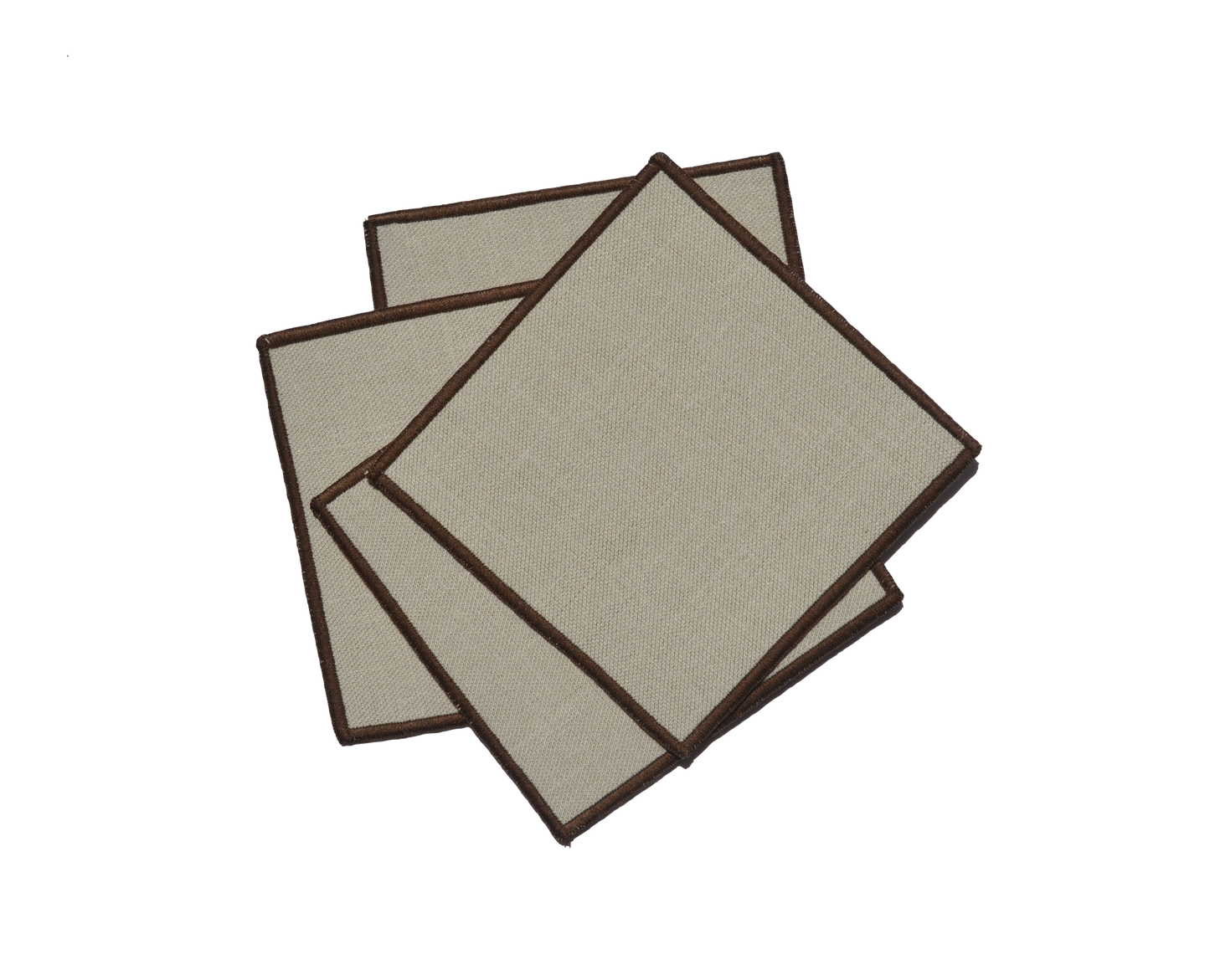 PORTA VASOS CON BORDADO