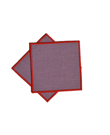 PORTA VASOS CON BORDADO