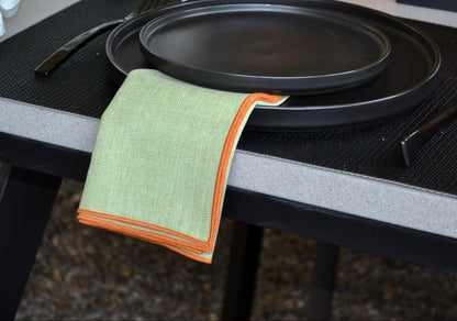 SERVILLETA VERDE-NARANJA