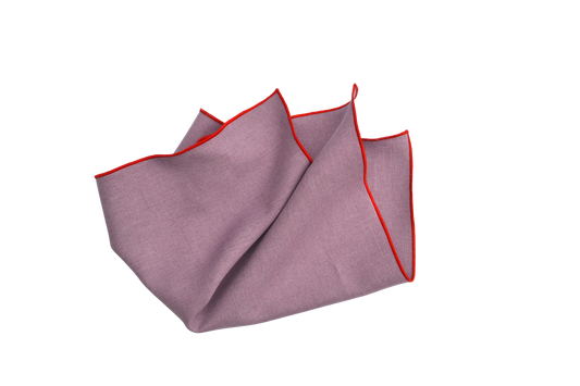 SERVILLETA LILA-ROJO