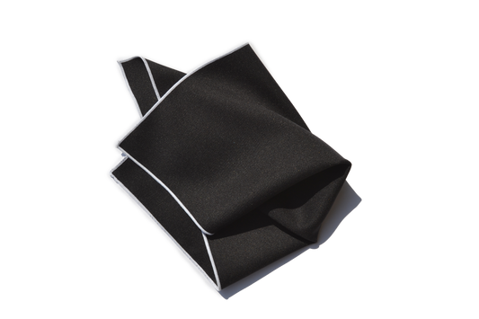 SERVILLETA NEGRO-BLANCO